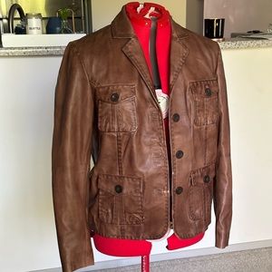 Sundance Mckenna Leather Blazer